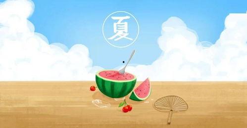 夏天吃瓜的情景,瓜果飘香——夏日吃瓜记